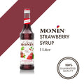 Monin Strawberry Syrup 1L