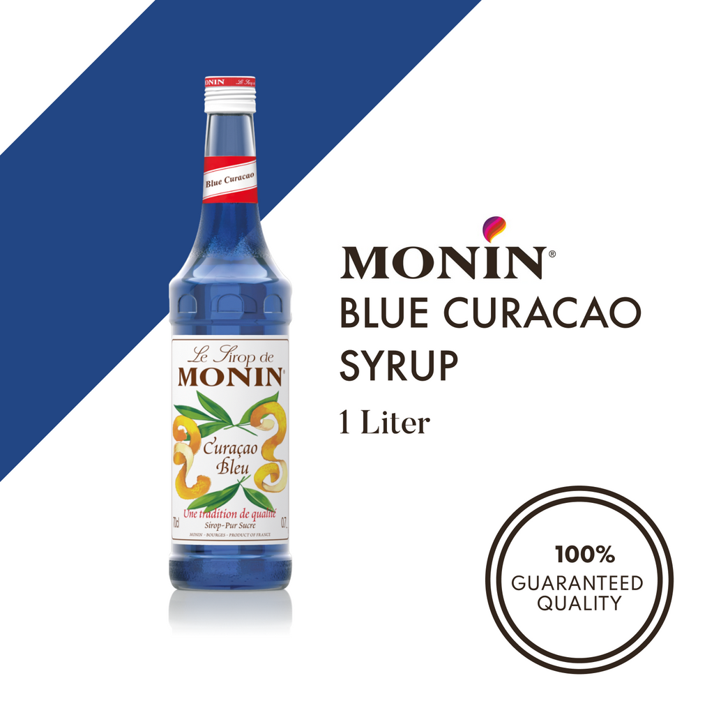Monin Blue Curacao Syrup 1L