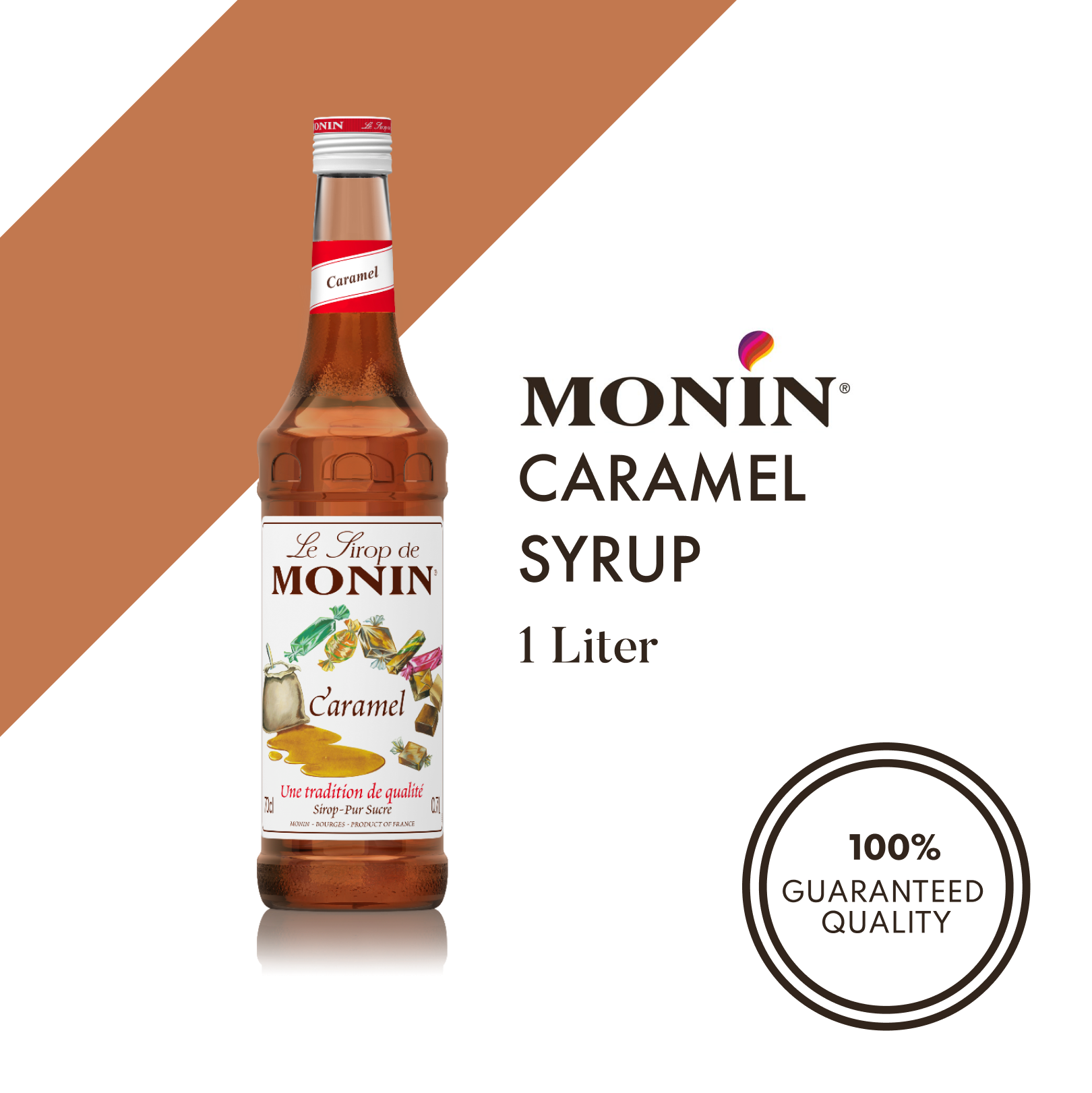 Monin Caramel Syrup 1Liter