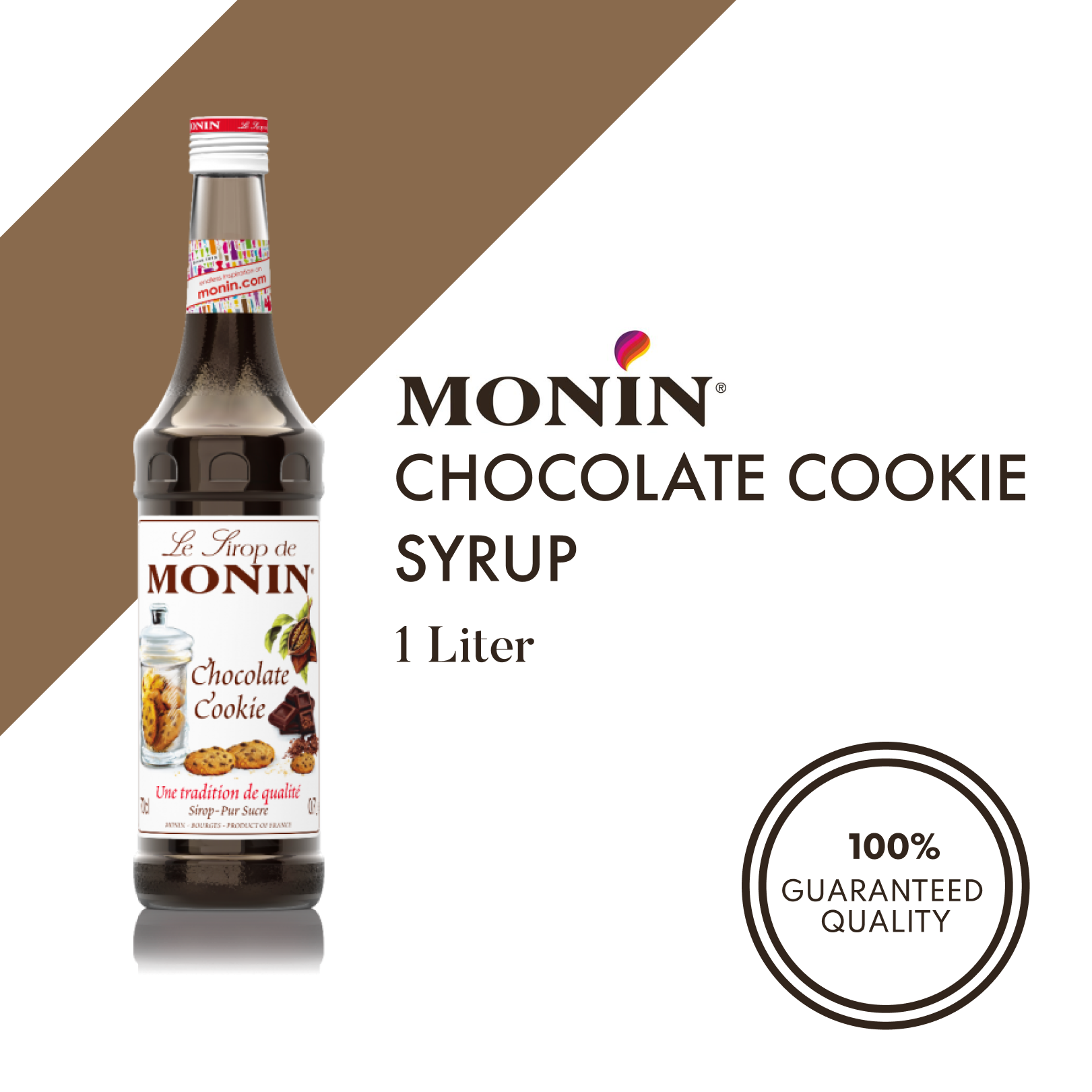 Monin Chocolate Cookie Syrup 1L