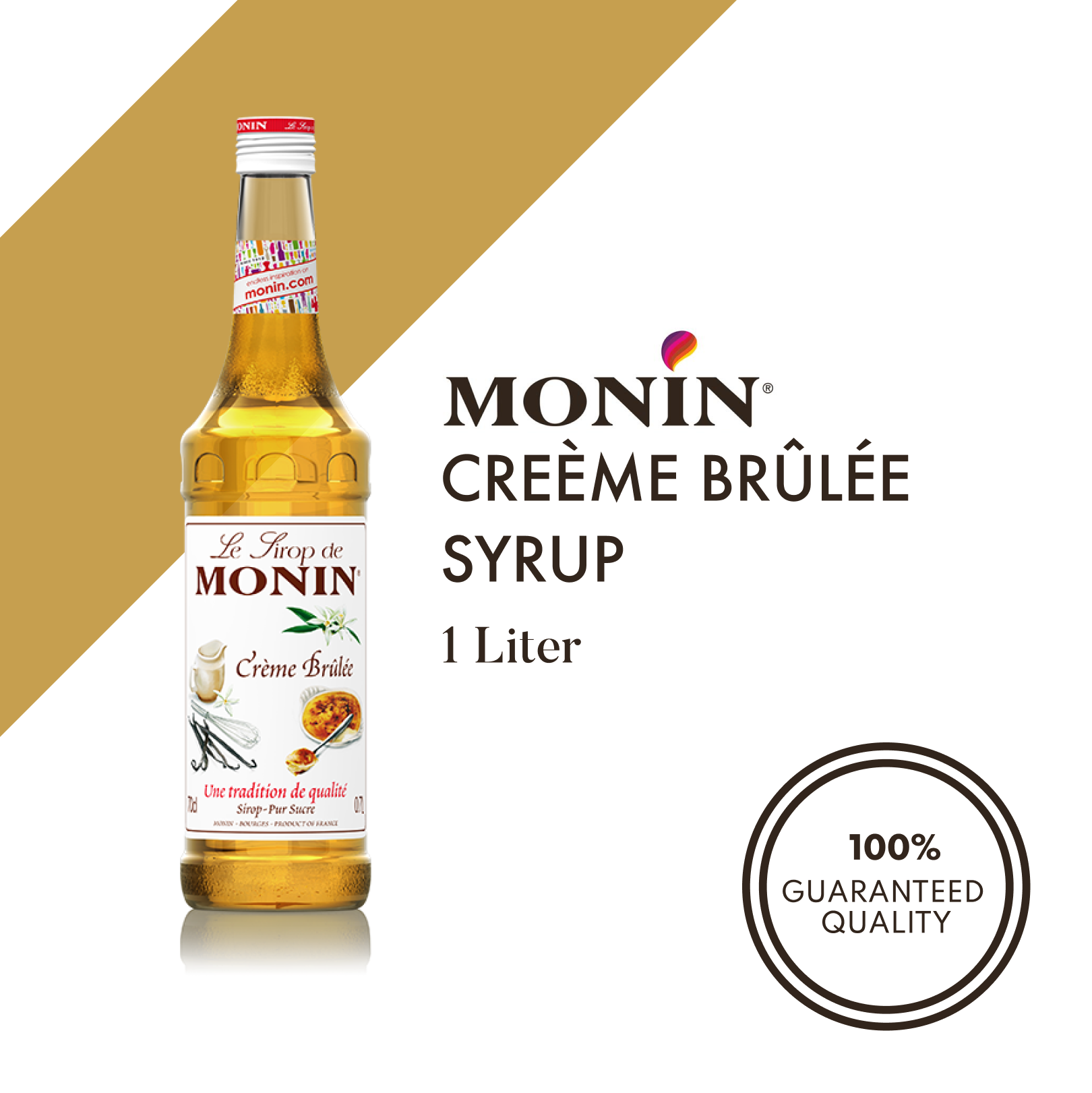 Monin Creme Brulee 1L (PET)