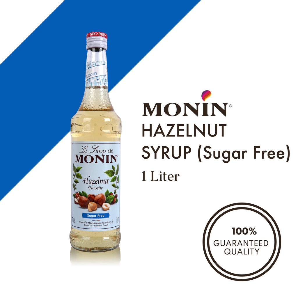 Monin Sugar Free Syrup Hazelnut 700ml
