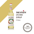 Monin Lychee Syrup 1Liter