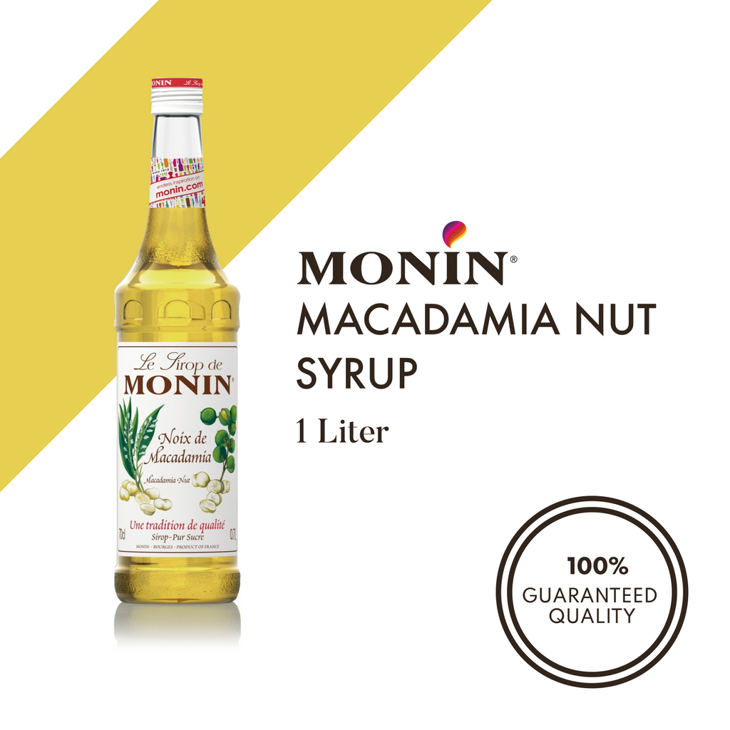 Monin Macadamia Syrup 1Liter