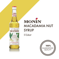 Monin Macadamia Syrup 1Liter
