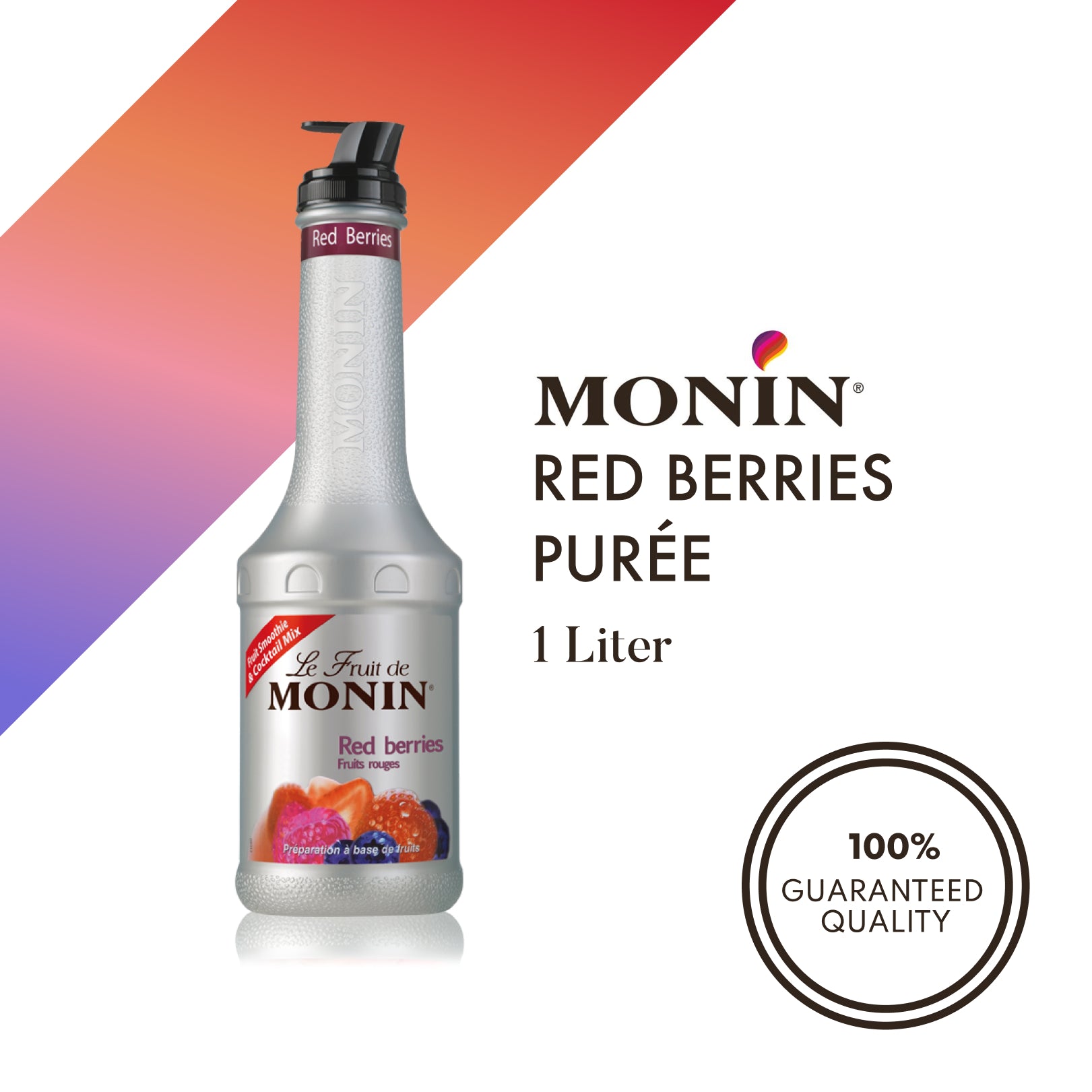 Monin Red Berries Fruit Mix 1L