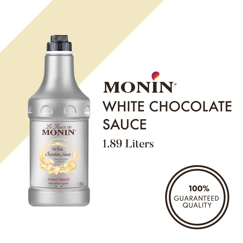 Monin Sauce White Chocolate 1.89L