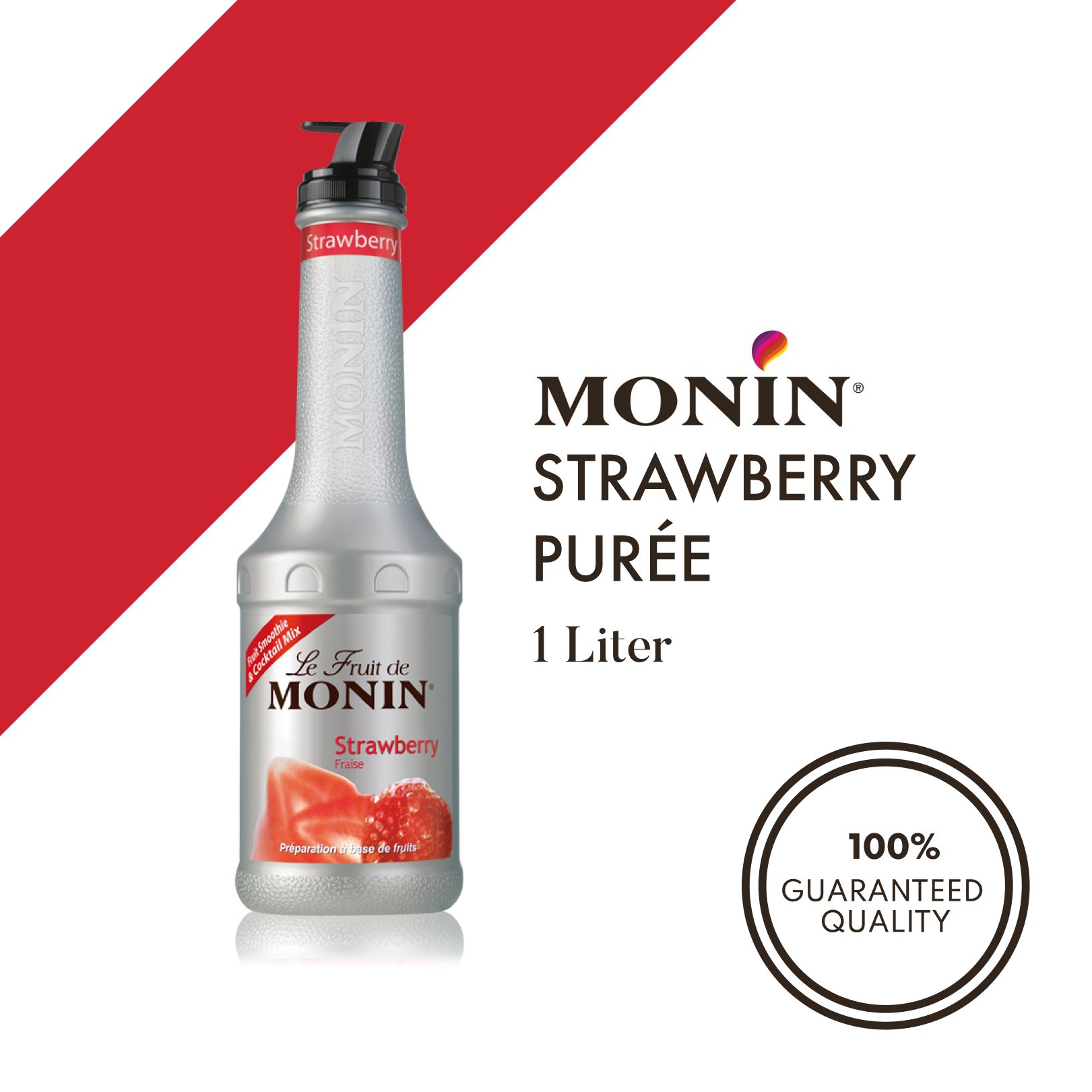 Monin Fruit Mix Strawberry 1L