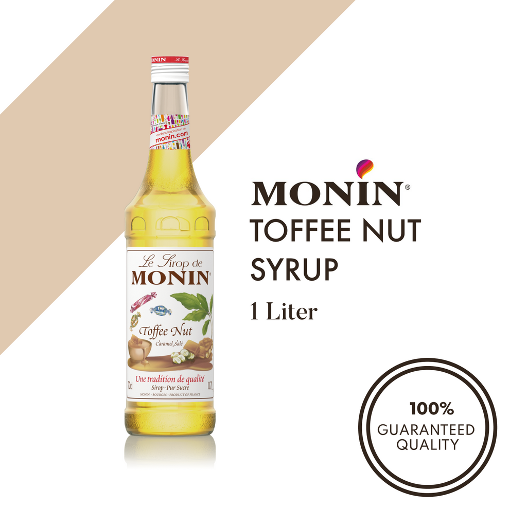 Monin Toffee Nut Syrup 1L
