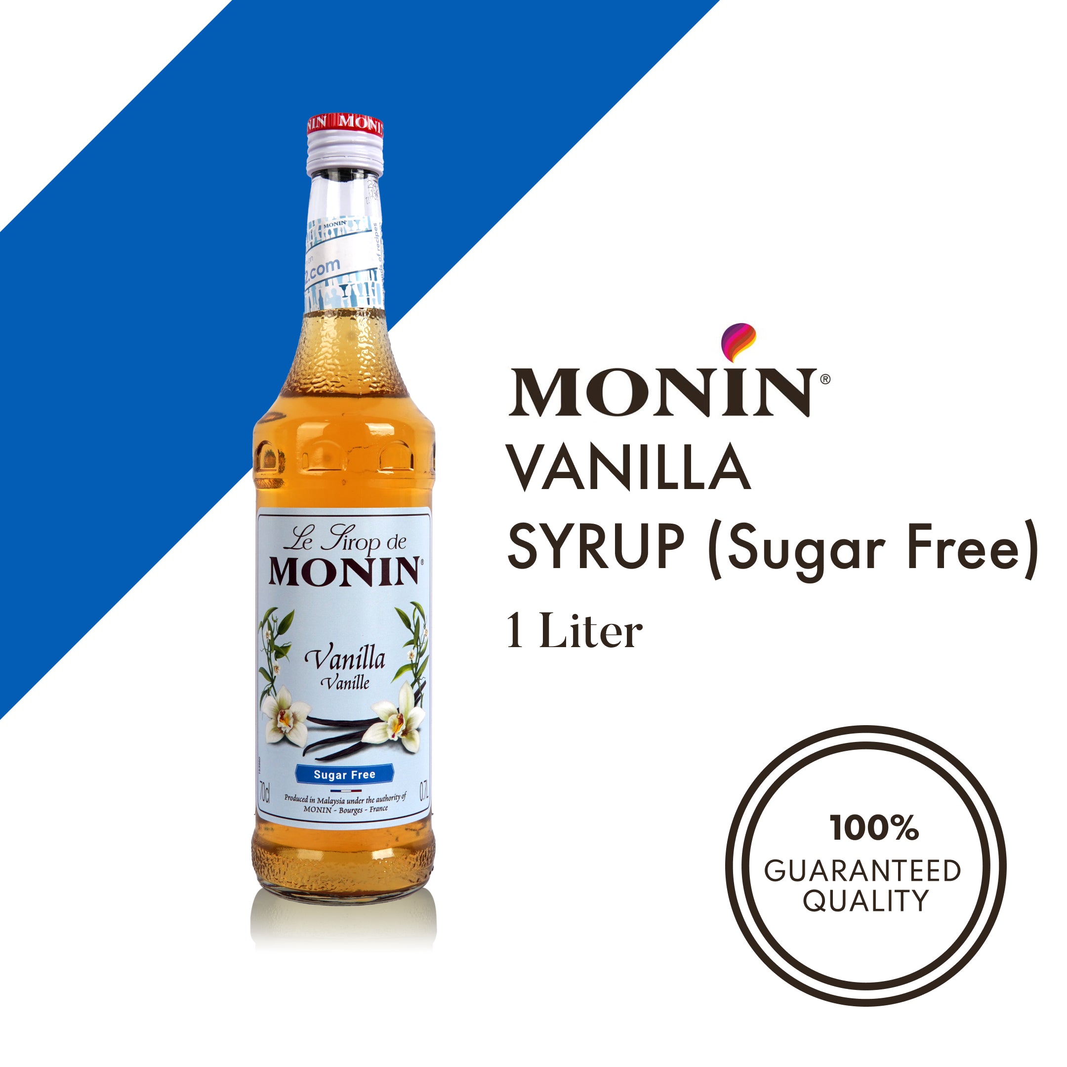 Monin Sugar Free Syrup Vanilla 700ml